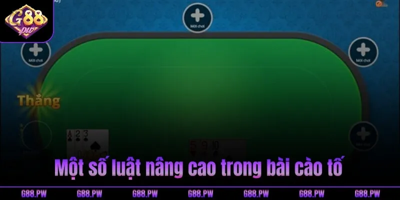 Một số luật nâng cao trong bài cào tố