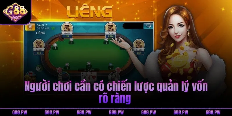 Người chơi cần có chiến lược quản lý vốn rõ ràng