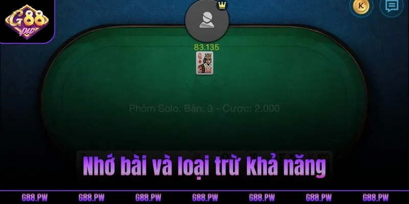 Nhớ bài và loại trừ khả năng