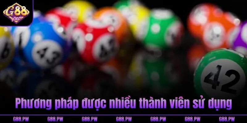 Phương pháp được nhiều thành viên sử dụng